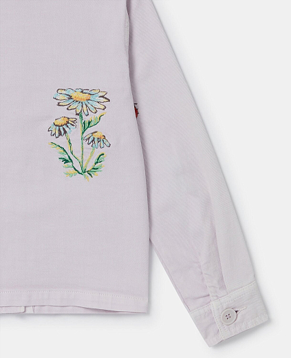 Куртка Flower Embroidered от бренда Stella McCartney kids