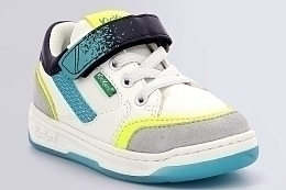 Кеды KOUIC WHITE GREY FLUO от бренда KicKers