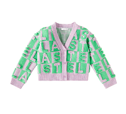 Кардиган Logo Print от бренда Stella McCartney kids