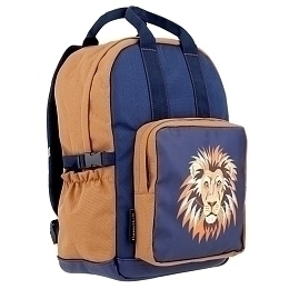 Рюкзак со львом Medium от бренда Caramel et Cie