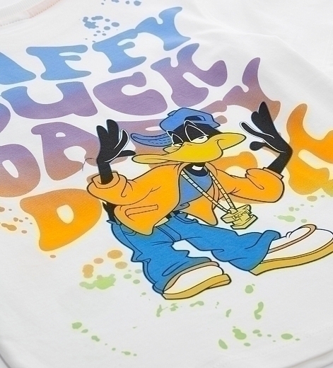 Футболка Daffy Duck от бренда Original Marines Белый