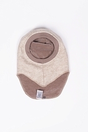 Шапка-шлем Owl бежевый от бренда Peppihat
