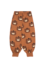 Джоггеры Brown Bears от бренда Tinycottons