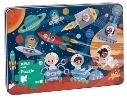 Пазлы «Космос» от бренда Apli Kids