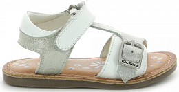 Сандалии WHITE SILVER METALLIZED от бренда KicKers