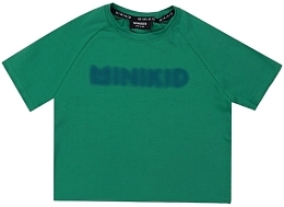 Футболка GREEN BLUR от бренда MINIKID Зеленый