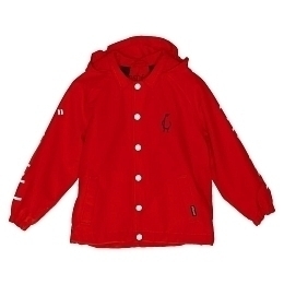 Куртка с капюшоном Whale rider красная от бренда Gosoaky