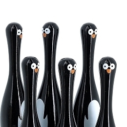 Кегли Пингвины от бренда Vilac