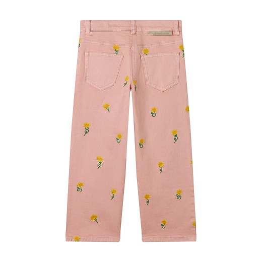 Джинсы Sunflower Print от бренда Stella McCartney kids