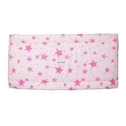 Бампер для кроватки с розовыми звездами от бренда Noe&Zoe