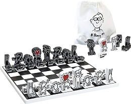 Шахматы Keith Haring от бренда Vilac