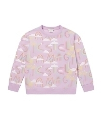 Свитшот и джоггеры с цветными буквами от бренда Stella McCartney kids