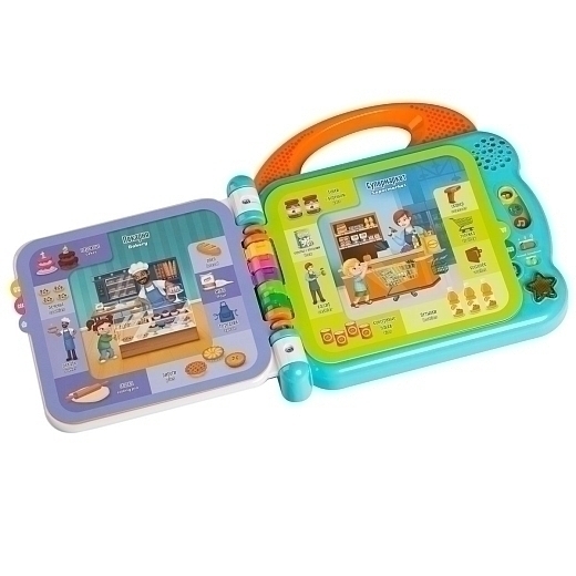 Книга «100 слов о местах, где я бываю» от бренда VTECH