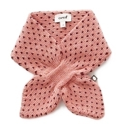 Шерстяной шарф розового цвета от бренда Oeuf