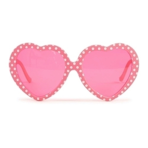 Очки розовые в форме сердца от бренда Billieblush