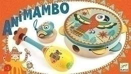 Набор музыкальных инструментов (маракас, кастаньет от бренда Djeco