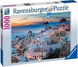 Пазл «Вечерний Санторини», 1000 эл. от бренда Ravensburger