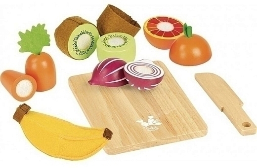 Набор свежих фруктов и овощей от бренда Vilac