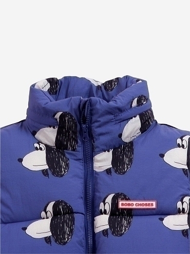 Куртка с отстегивающимися рукавами Doggie All Over от бренда Bobo Choses