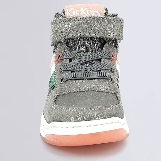 Кеды KICKALIEN GREY PINK SILVER от бренда KicKers