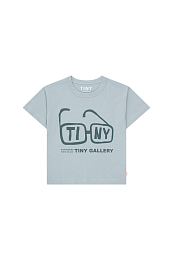 Футболка Tiny glasses от бренда Tinycottons Голубой