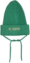 Шапка RIB Green от бренда Mini Rodini