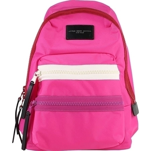 Розовый рюкзак от бренда LITTLE MARC JACOBS