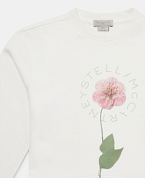 Свитшот Flower Graphic от бренда Stella McCartney kids