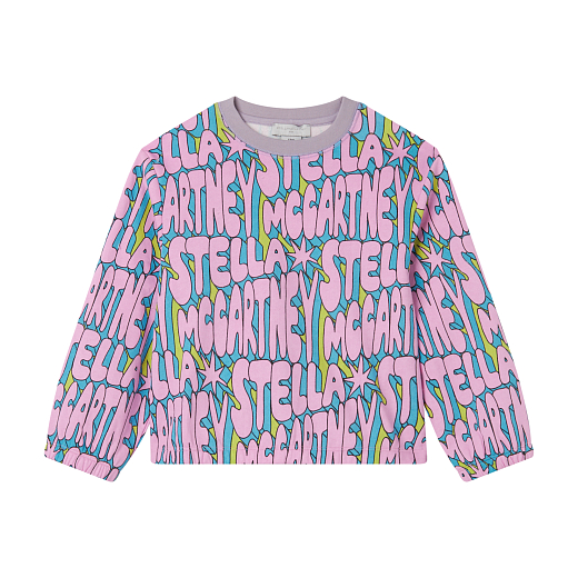 Свитшот Blue Stella Graphic от бренда Stella McCartney kids