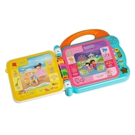 Книга «100 слов о местах, где я бываю» от бренда VTECH