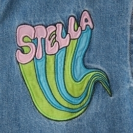 Куртка Denim Stella Graphic от бренда Stella McCartney kids