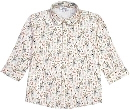 Рубашка с принтом ленивцев от бренда Aletta