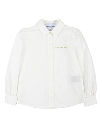 Блузка молочного цвета от бренда Trussardi