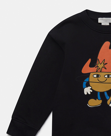 Свитшот Cosmic Cowboy Graphic от бренда Stella McCartney kids