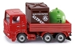 Грузовик мусоросборочный  с контейнерами от бренда Siku