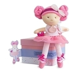 Игрушка Балерина Pink в подарочной коробке от бренда Doudou et Compagnie