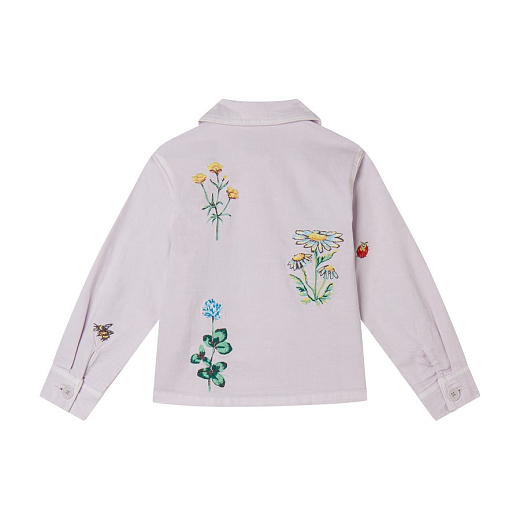 Куртка Flower Embroidered от бренда Stella McCartney kids