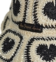 Шляпа плетенная с сердцами от бренда Original Marines