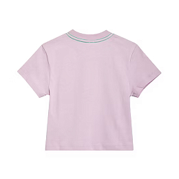 Футболка Stella Pattern от бренда Stella McCartney kids Фиолетовый