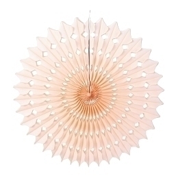 Декоративный вентилятор Розовое драже 53 см от бренда Tim & Puce Factory