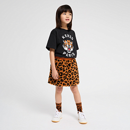 Юбка Teddy leopard от бренда Kenzo