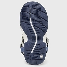 Бежево-синие сандалии от бренда Mayoral