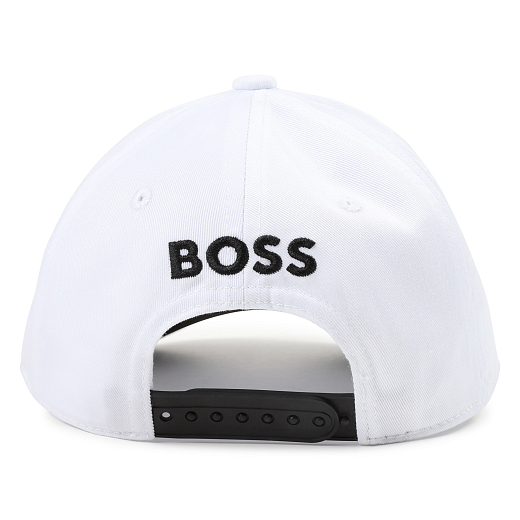 Кепка белая TEAM BOSS от бренда BOSS