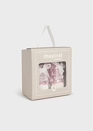 Кеды розовые с белыми сердечками от бренда Mayoral