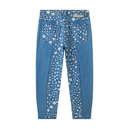 Джинсы Star Pattern Chaps от бренда Stella McCartney kids