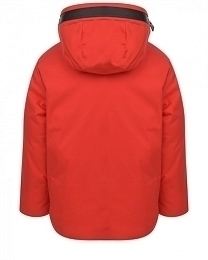 Куртка красная с капюшоном от бренда ADD