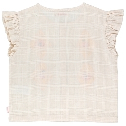Блузка кремового цвета с ромбами от бренда Tinycottons