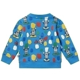 Свитшот Paint Tubes Fleece от бренда Stella McCartney kids